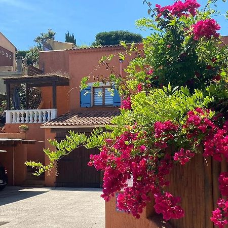 T2 Calme Proche Plage Bonporteau Avec Clim Et Parking Cavalaire-sur-Mer Exterior foto