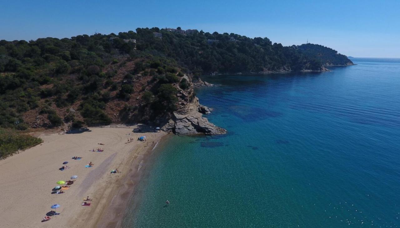 T2 Calme Proche Plage Bonporteau Avec Clim Et Parking Cavalaire-sur-Mer Exterior foto